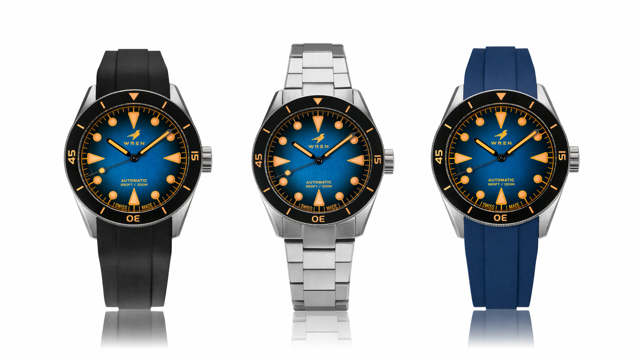 ウンドゥ Introducing the Wren Diver One Titanium Dusk
